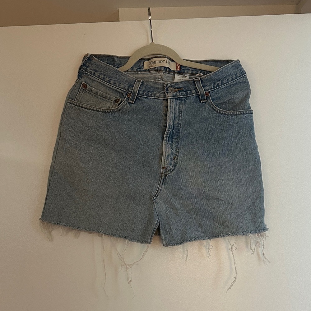 Denim Blue Women's Skirt